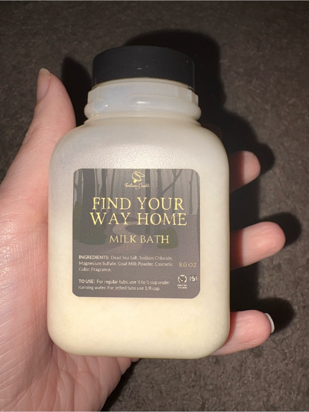 Find Your Way Home Milk Bath - Cream